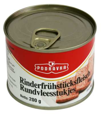Rinderfrühstücksfleisch