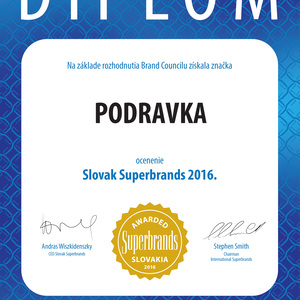 Slovak Superbrands Award
