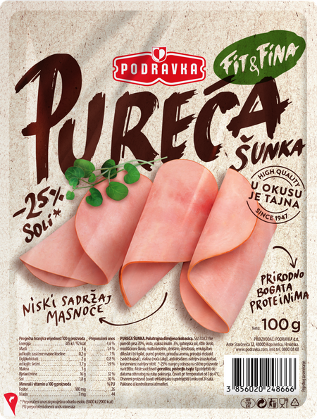 Pureća Fit&Fina šunka