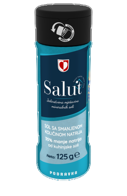 Salut sol z zmanjšano količino natrija