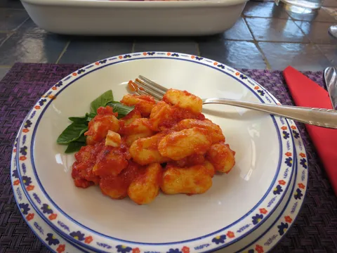 gnocchi alla salernitana - malo preuređen recept