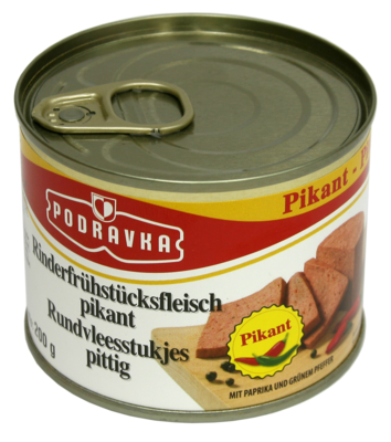 Rinder Frühstücksfleisch pikant