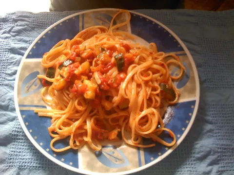 Trenette con sugo alle zucchine - Trenette s umakom od tikvica