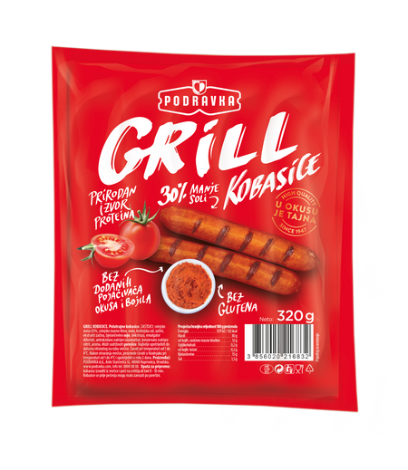 Grill sausages