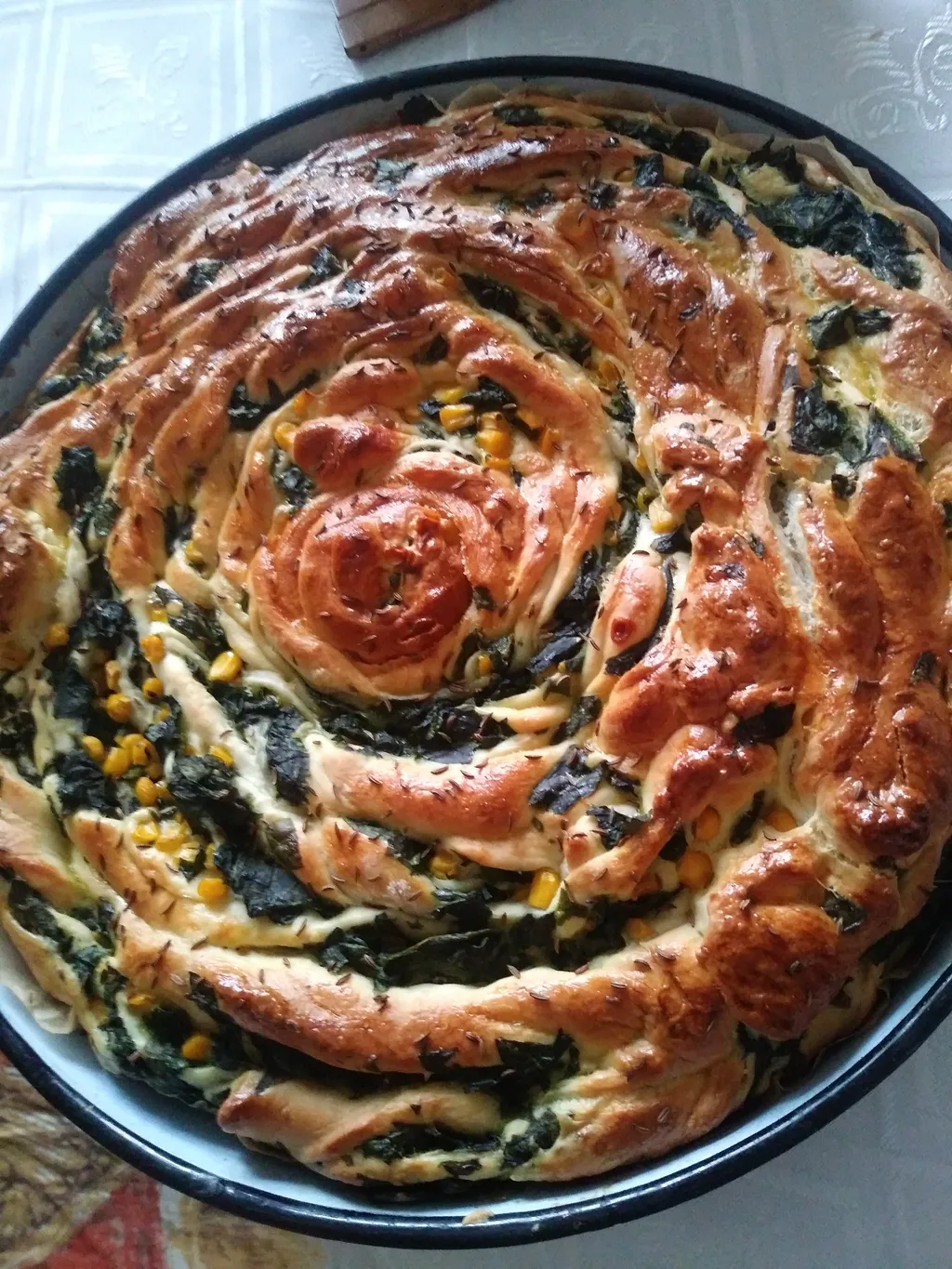 Zvrk pita sa špinatom