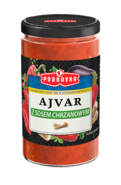 Ajvar z sosem chrzanowym