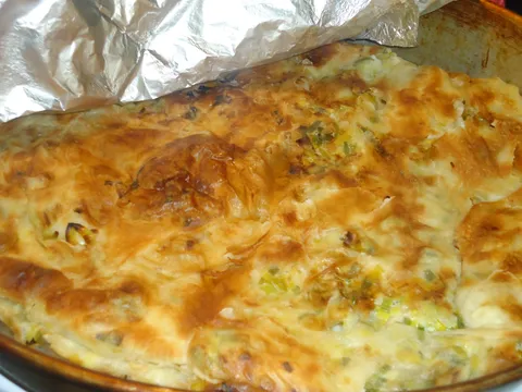 Pita sa prasom (porilukom)