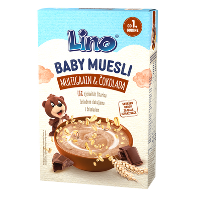 Lino Baby Muesli Multigrain & Čokolada