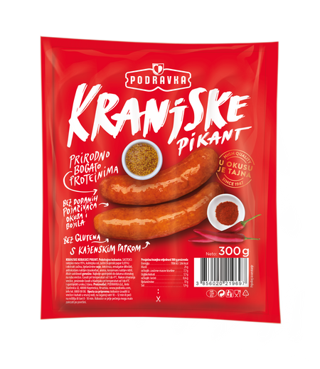 Kranjske kobasice pikant