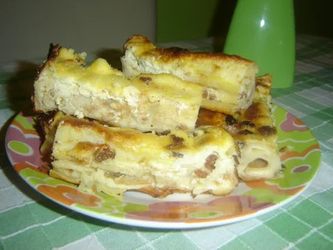 Palačinke sa sirom i suvim grožđem