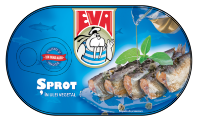 Eva Șprot în ulei vegetal