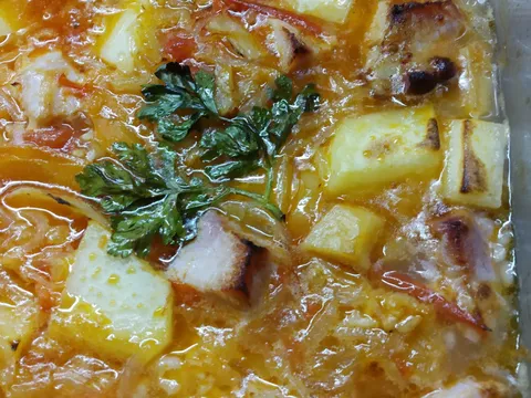 Vegetables with jar u djuveču