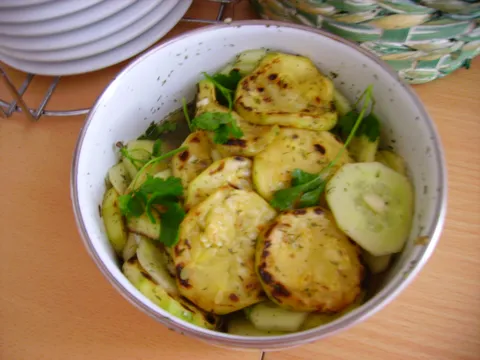Salata od tikvica i krastavaca