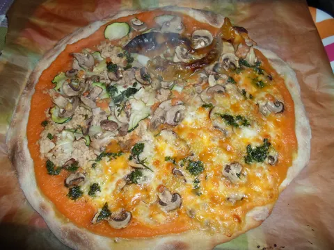 pizza bez pšenice i pomidora
