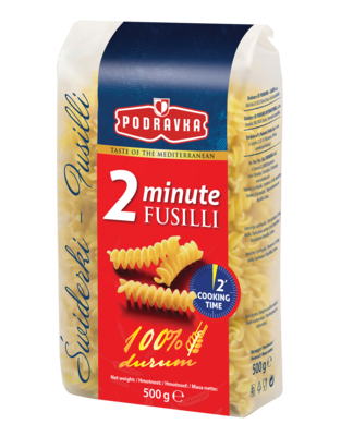 Świderki (fusilli) 2 minuty