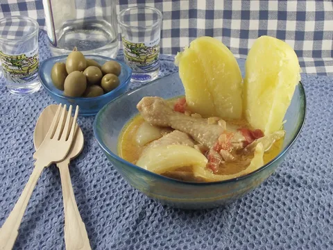 Pileći paprikaš na grčki način