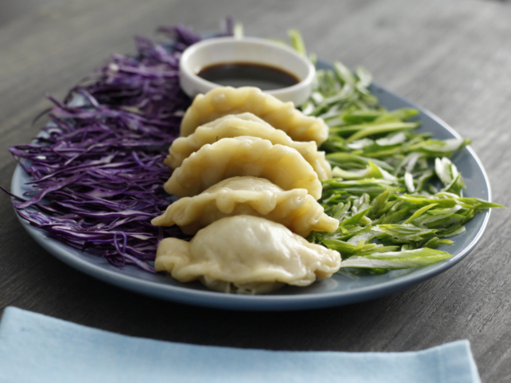 Fun to make Chinese ravioli