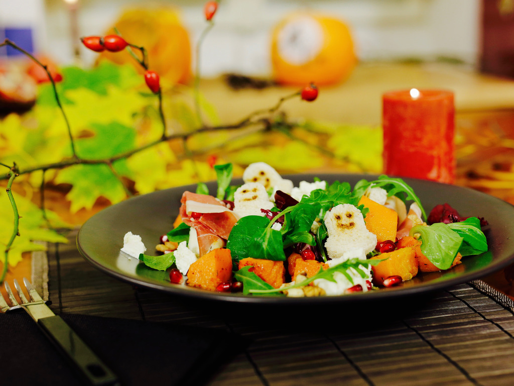 Strašno dobra Halloween salata