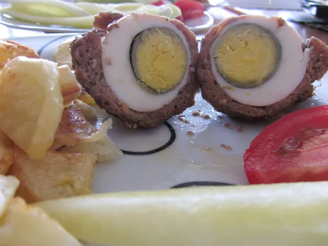 Punjene juneće loptice