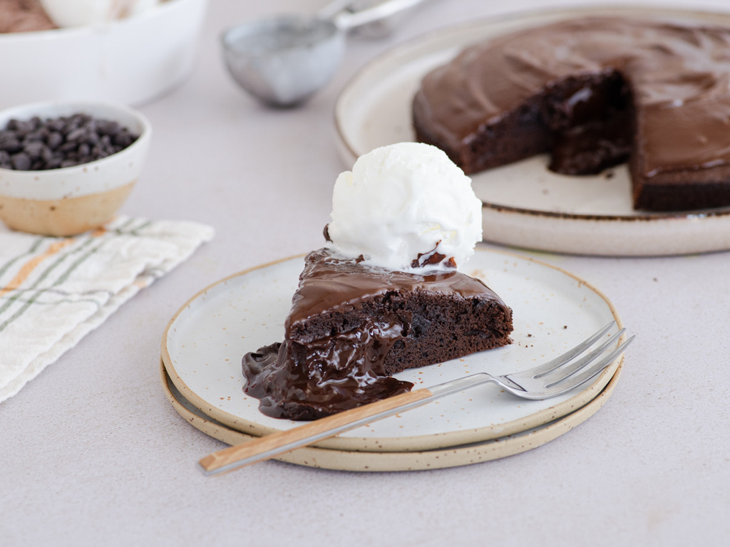 Lava cake sa sladoledom