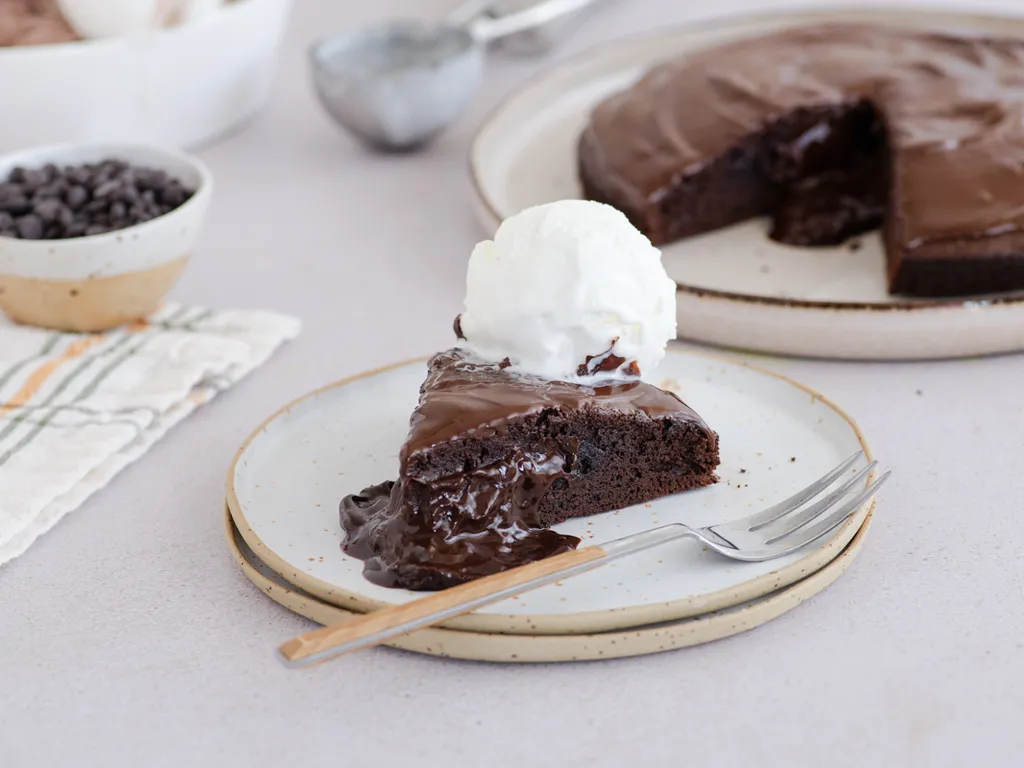 Lava cake sa sladoledom