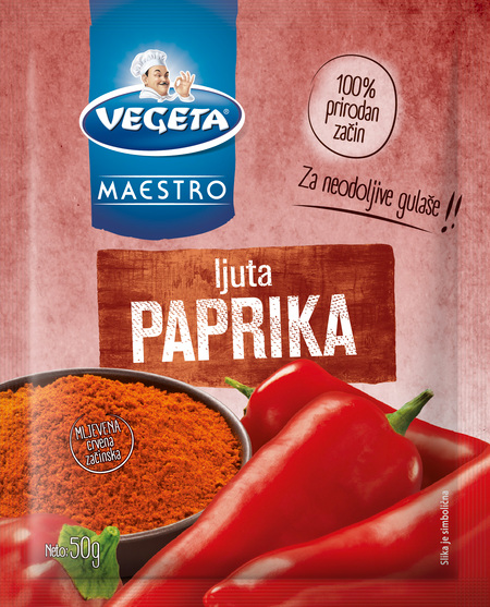 Ljuta paprika - mljevena crvena začinska