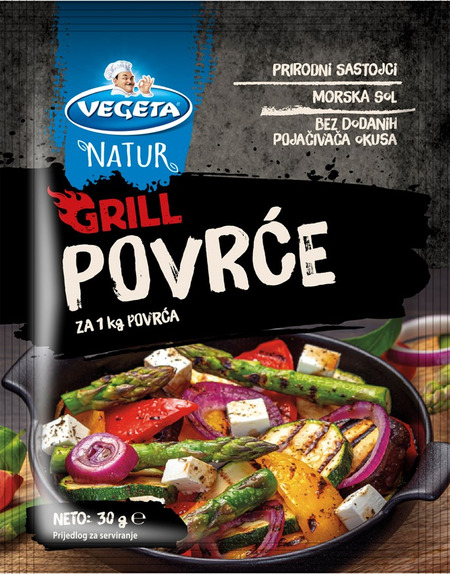 Vegeta Natur Grill vegetables