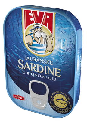 Adriatic sardines with vegetable oil
