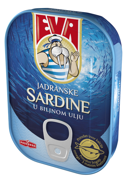 Jadranske sardine u biljnom ulju