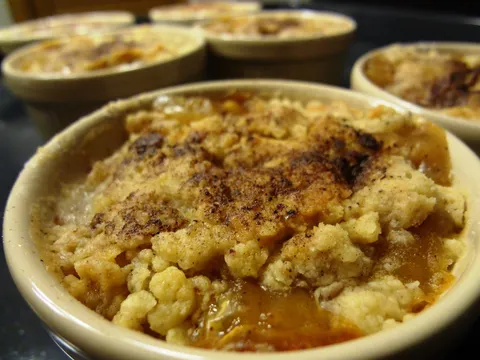 Crumble od kruške