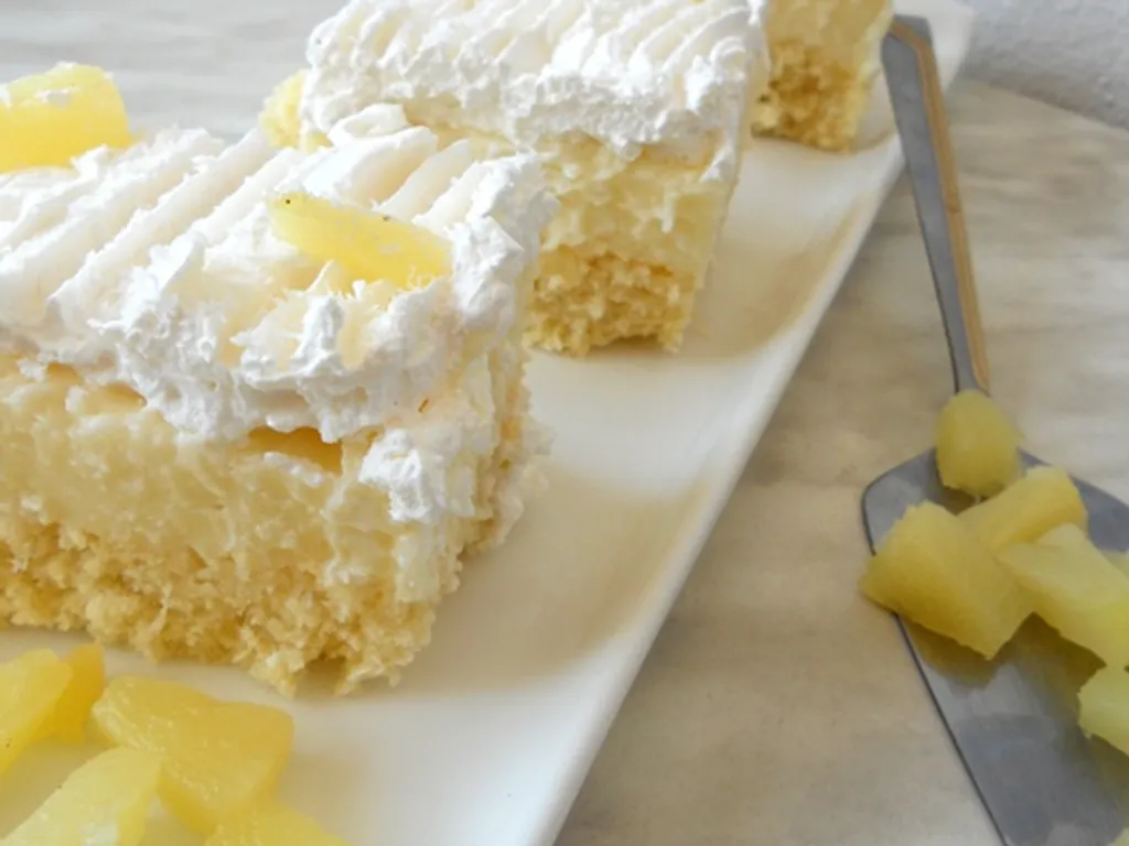 Pina colada cake