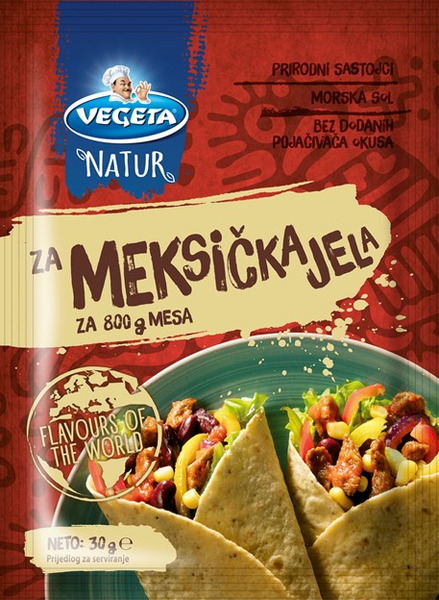 Vegeta Natur for mexican dishes