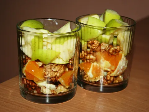 Snack/užina u čaši