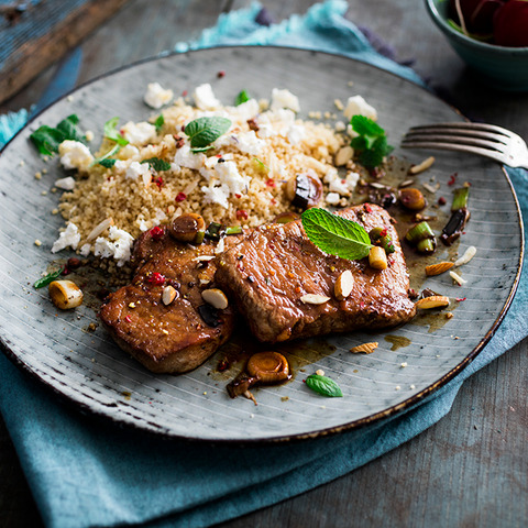 Bravčové kotlety s kuskusom