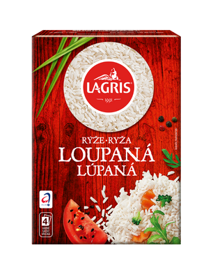 Ryža lúpaná varné vrecká