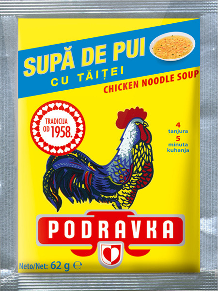 Podravka Supă de pui cu tăiței