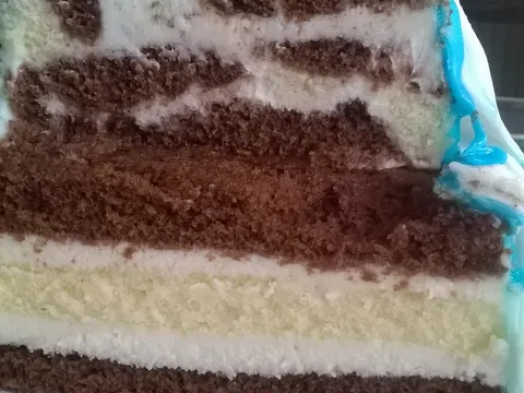 Lička pita - korzet torta/presjek