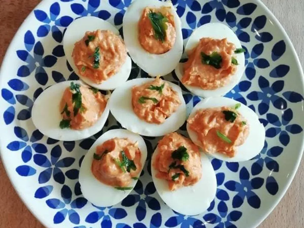 Punjena jaja/deviled eggs