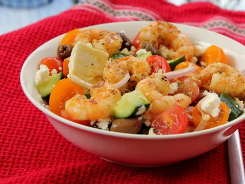 Grcka Salata s Kozicama