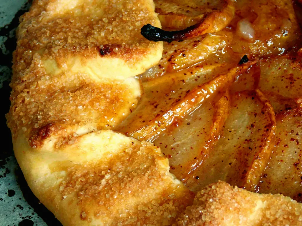 Rustična crostata sa letnjim kruškama