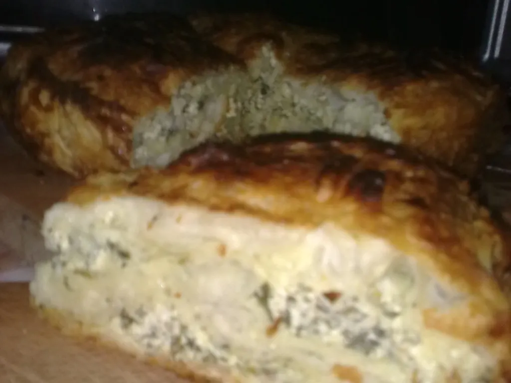 domaci burek sa sirom i spanacem