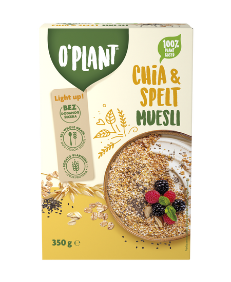 O'Plant Musli cu chia & spelta