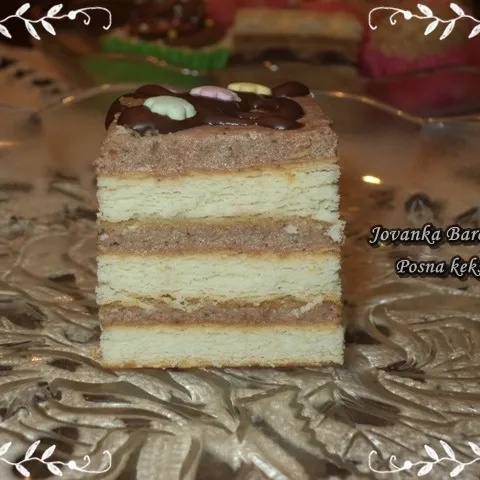 Posna keks torta