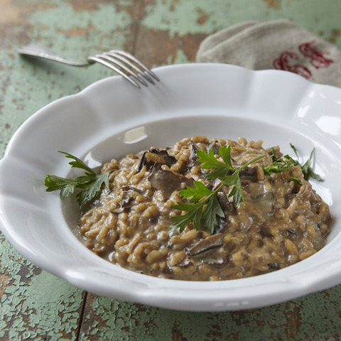 Benátské risotto s hříbky