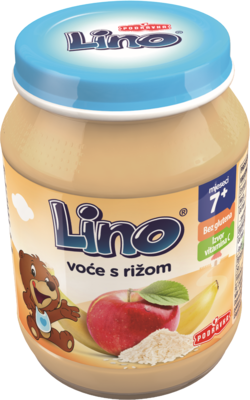 Lino kašica sadje z rižem