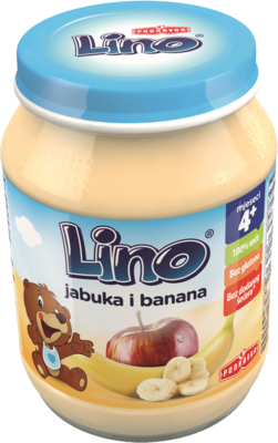 Lino kašica jabolko in banana