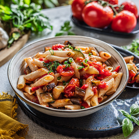 Happy penne