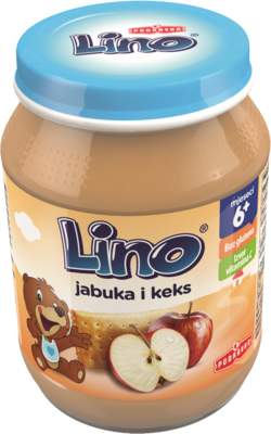 Lino kašica jabolko in keks