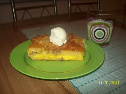 Pita sa mesom i jogurtom