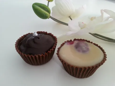 Punjene čokoladne košarice (Praline)